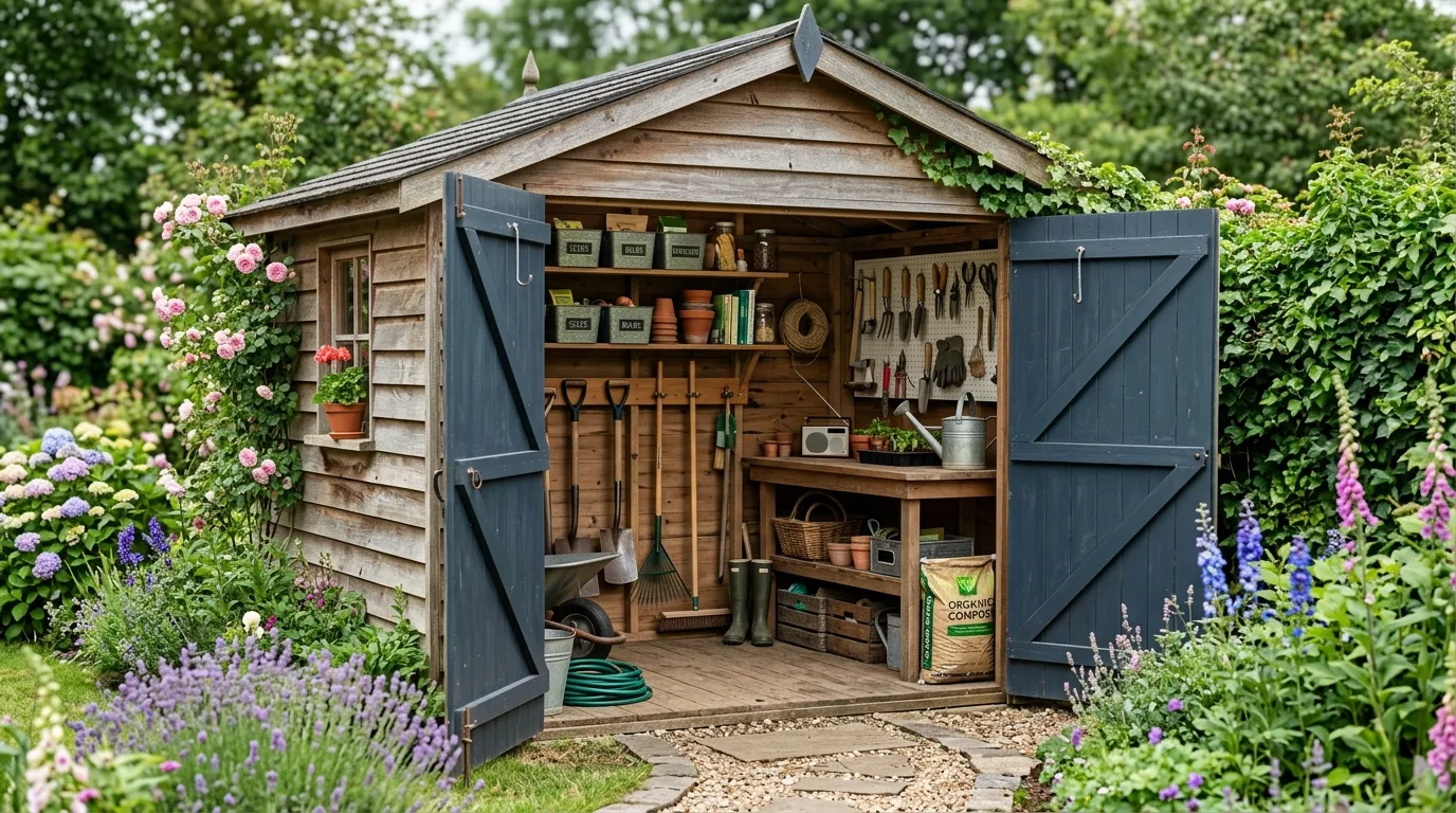 8 Garden Shed Ideas for Storage and Style
